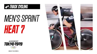 Men's Sprint - CYCLING | HEAT 7 - Highlights | Olympic Games - Tokyo 2020