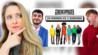 REACTING TO  20 WOMEN VS 2 SIDEMEN: ANGRY GINGE & DANNY AARONS EDITION