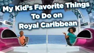 An 8-year-old's favorite things to do on a Royal Caribbean cruise