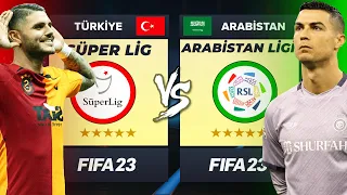 SÜPER LİG FUTBOLCULARI vs ARABİSTAN LİGİ FUTBOLCULARI // FIFA 23 ALL-STAR