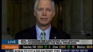 Senator Johnson on Bloomberg with Betty Liu