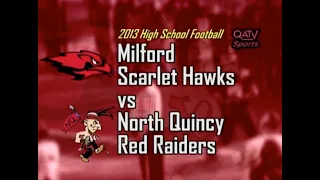 Classic Sports on QATV: Milford vs North Quincy Football (November 8, 2013)