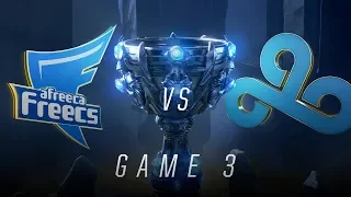 AFS vs C9 | Quarterfinal Game 3 | World Championship | Afreeca Freecs vs Cloud9 (2018)