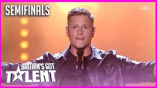 Maxwell Thorpe: SHY Opera Guy Delivers Astounding Vocals! | Semi Finals Britain's Got Talent 2022