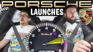 Best Porsche LAUNCH CONTROL Reactions