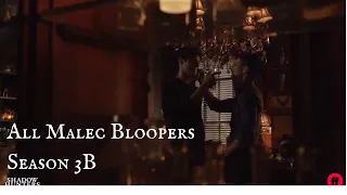All Malec Bloopers Season 3B | Shadowhunters