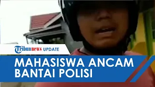 Viral Video Mahasiswa Ancam Bantai Polisi Pakai Katana, Kini 2 Orang Diringkus Polda Bengkulu