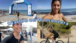 MI PRIMER TRIATLÓN OLÍMPICO  🏊‍♀️🚴‍♀️🏃‍♀️  Formentera VLOG