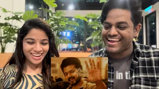 Reaction Whistle Podu | Filmy React | The Greatest Of All Time | Thalapathy Vijay | VP | U1 | AGS