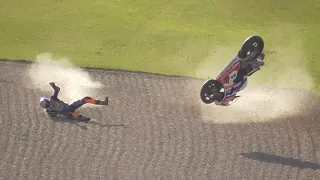 BSB Crashes/Highlights, Donington Park, 1/10/21, (Practice Day)