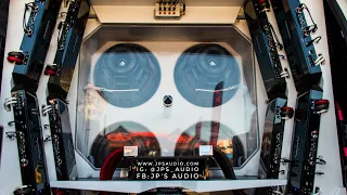 SUCH A BEAUTIFUL INSTALL !! | 4 Rockford Fosgate T3 19 subs on 8 rockford T2500bdcp amps