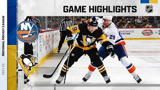 Islanders @ Penguins 4/14 | NHL Highlights 2022