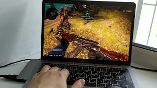 Играю в CS GO на Macbook Pro 13 Model A1708