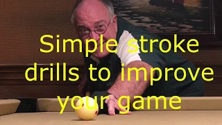 Simple pool stroke drills you can master QUICK!