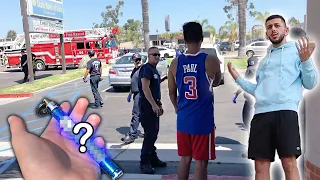 WE CALLED THE COPS ON RANDOM STRANGERS! *Dangerous Situation*