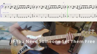 If You Love Somebody Set Them Free Sting  Bass Cover