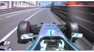 F1 2014 Monaco  Nico Rosberg Onboard Pole Position Lap