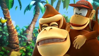 Donkey Kong Country Returns - The Movie (All Cutscenes)