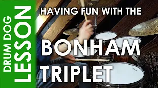 Reinventing the John Bonham Triplet: Quick-Lick Drum Lesson