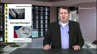 Wolfgang Rademacher: Der AntragsManager - Wichtig! Unbedingt Video-Info ansehen