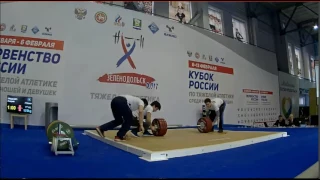 2017 Russia Cup Weightlifting 94 kg C+J