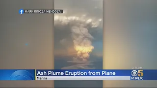 Evacuations Ordered When Plumes Of Ash Erupt From Philippines Volcano