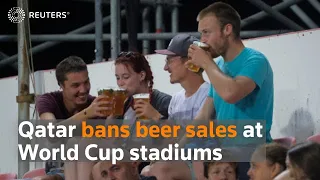 Alcohol off the menu at Qatar World Cup stadiums