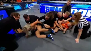 After Match, Ronda Rousey and Liv Morgan gets in Brawl 🤯🔥 | #wwe SmackDown highlights| 30 Sept