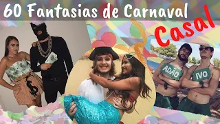60 Modelos de Fantasias de Carnaval Casal para se Inspirar | Carnaval 2020