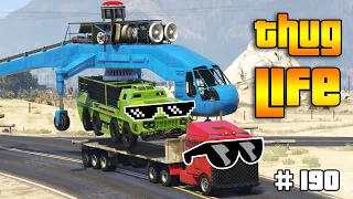 GTA 5 THUG LIFE AND FUNNY MOMENTS (Wins, Stunts and Fails #190)