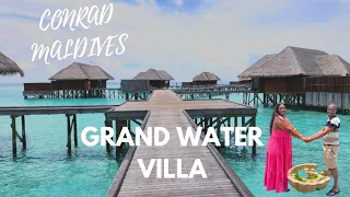 Conrad Maldives Grand Water Villa With Pool Tour