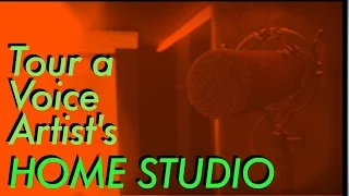 Tour a working Voice Artists Home Studio / Vocal Booth