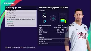 Alan Saldivia Colo Colo PES 2021