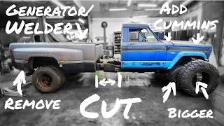 Building a Rock crawling Service truck! Low buck recovery truck episode 1.