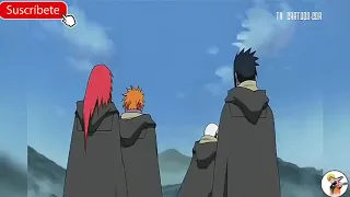 Karin quiere quedarse con sasuke y este la rechaza