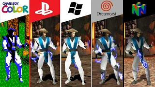 Mortal Kombat 4 (1997) PC vs PS1 vs GBC vs Dreamcast vs Nintendo 64 (Which One is Better!)