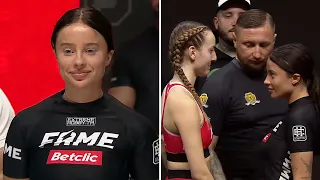 WAŻENIE I FACE-TO-FACE AGATA "FAGATA" FĄK VS MONIKA KOCIOŁEK