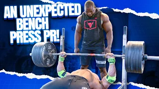 AN UNEXPECTED BENCH PRESS PR!