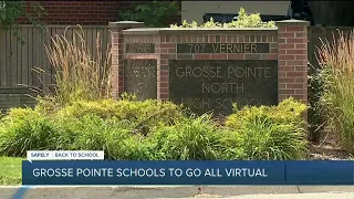 Grosse Pointe schools to go all virtual