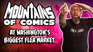 Hunting Comic Books at the BIGGEST Flea Market in Washington State!