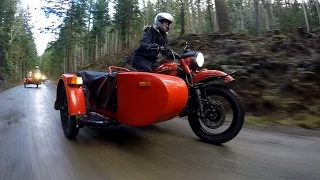 Cold-War Bike by Ural Sparks Sidecar Revival