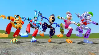 SECURITY BREACH FNAF BUT EVERYONE IS SUN AND MOON DAYCARE ATTENDANTS! Garry's Mod (FNAF)