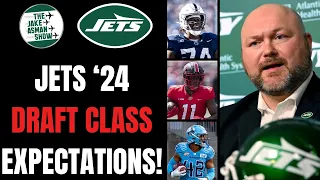 New York Jets Analyst DISHES realistic expectations for the 2024 draft class!