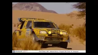 AVENTURE PEUGEOT - Peugeot Paris-Dakar 1987 1988 1989 1990