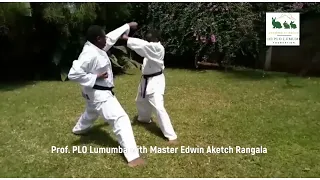 Prof PLO Lumumba Incredible Karate Skills