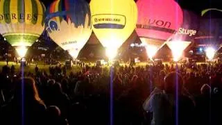 Bristol Balloon Fiesta 2010 Night Glow The Killers