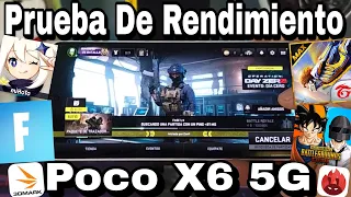 🎮 POCO X6 5G 🕹️ Prueba De Rendimiento Y Juegos