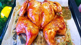 Don't roast a whole chicken until you've seen this trick. So juicy and tasty!