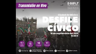 Desfile Cívico Militar conmemorativo del 212 Aniversario del inicio de la Independencia de México