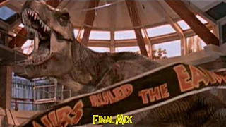 Jurassic Park T Rex roar recreation.